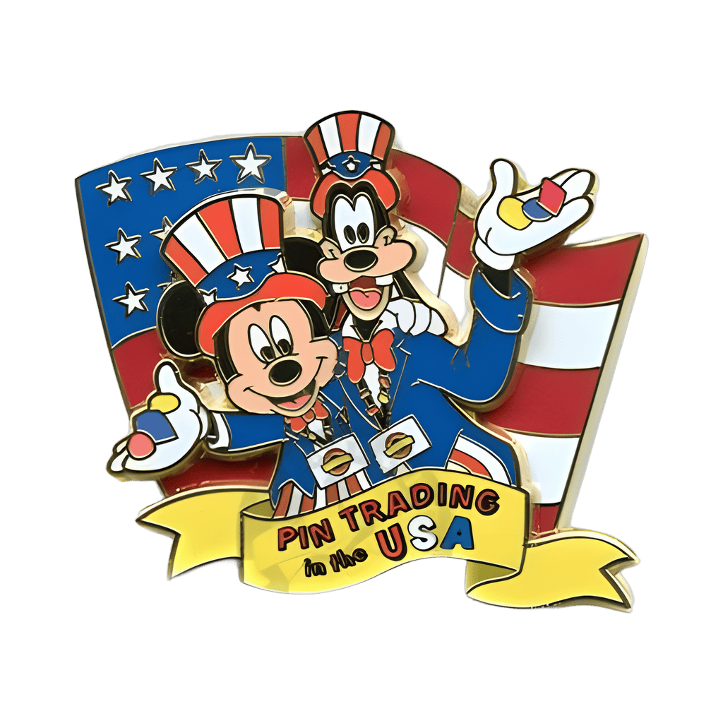 Pin Trading in the USA Disney pin