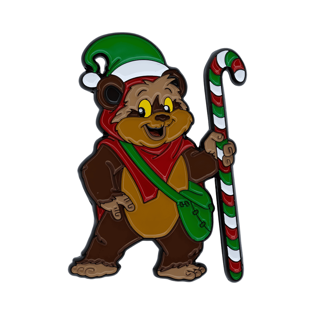 Star Wars Holiday Ewok Disney pin