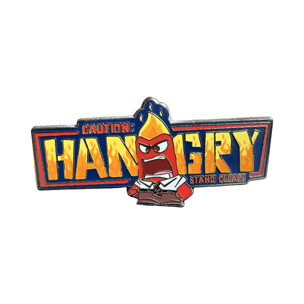 Hangry Anger Disney pin