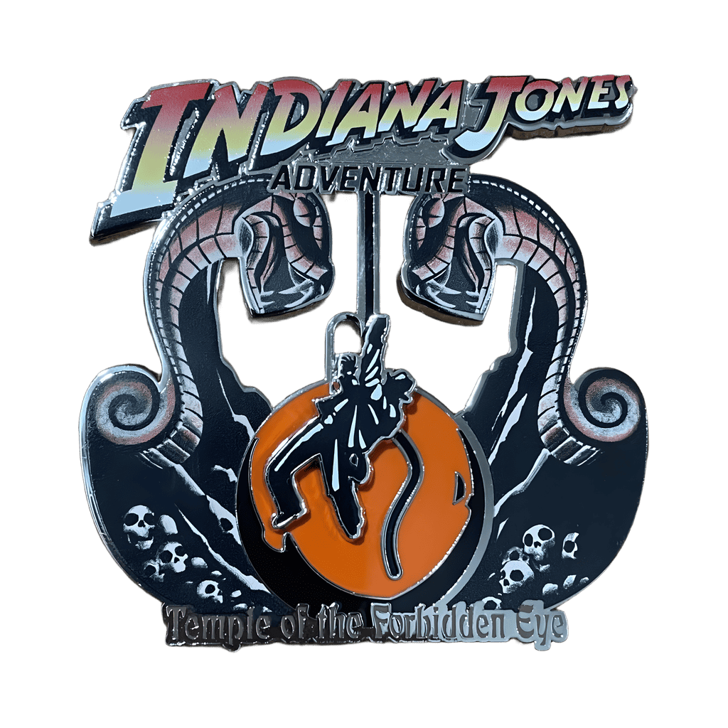 Snakes and Boulder Slider Disney pin