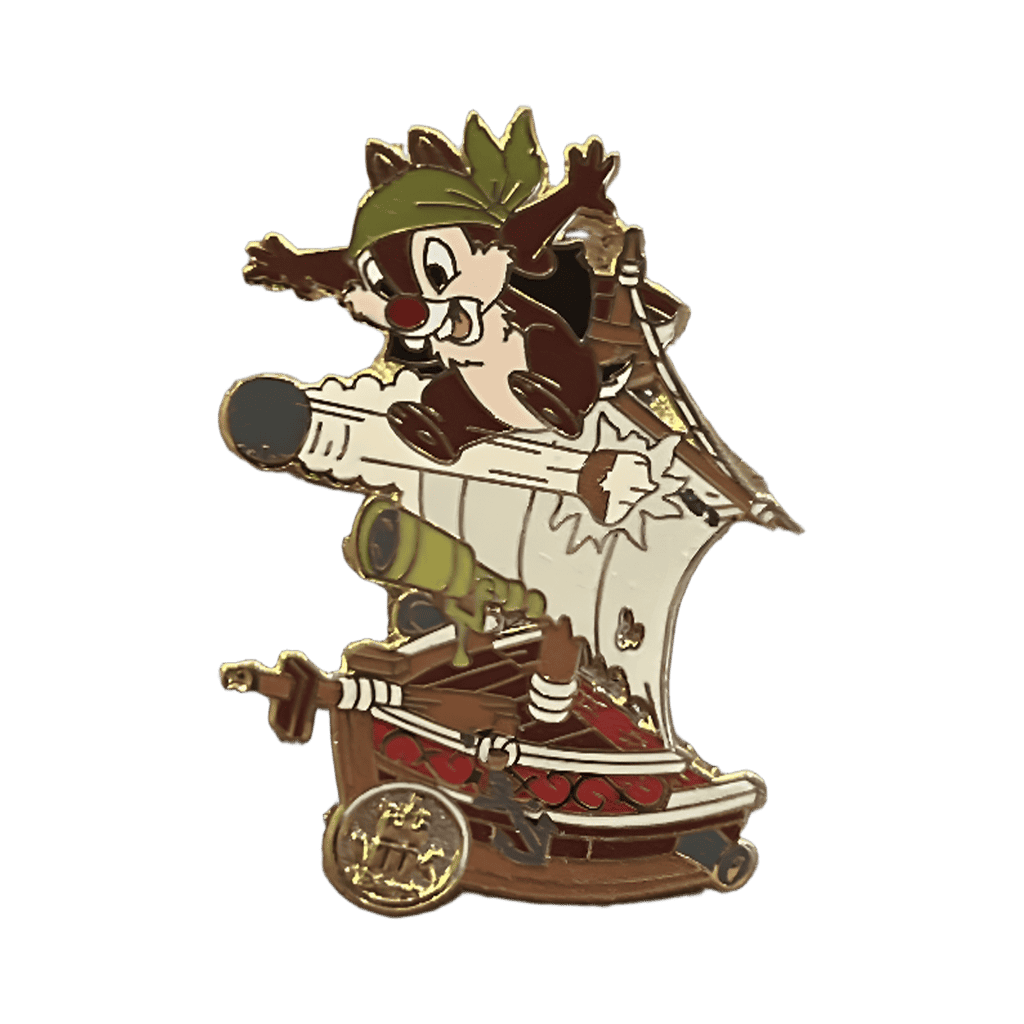 Virtual Magic Kingdom Pirate Dale pin Disney pin