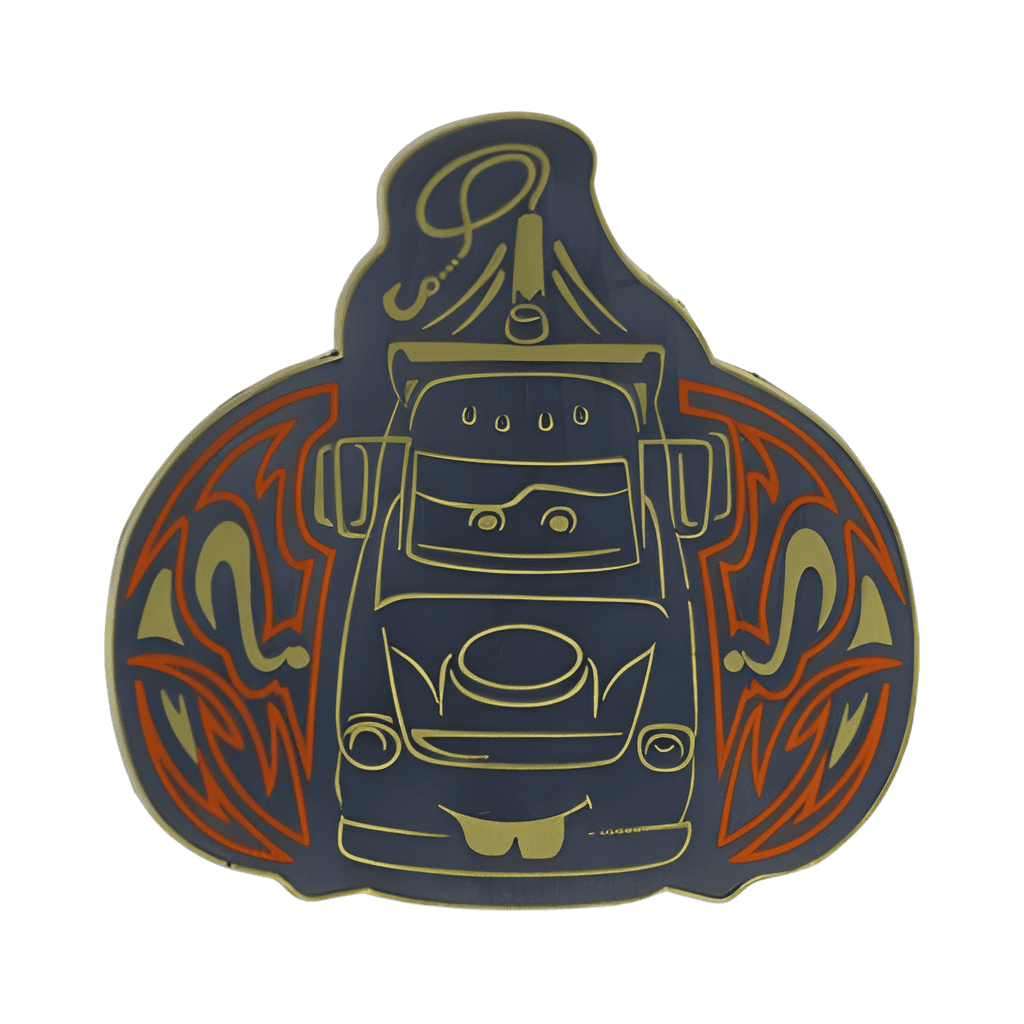 Neon Flash Art Mater Disney pin