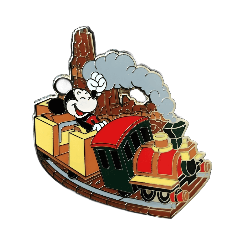 Mickey Mouse on Big Thunder Mountain Railroad Disney pin