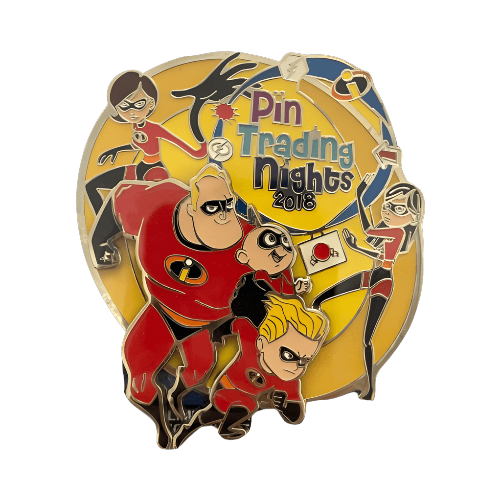 Pin Trading Nights 2018 - The Incredibles Jumbo Disney pin