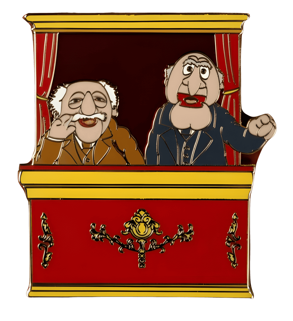 Statler and Waldorf Disney pin