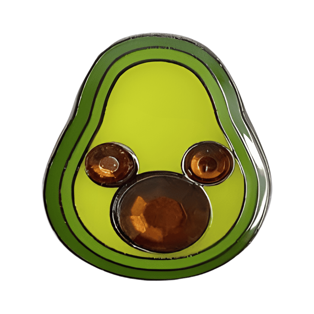 Peace, Love, and Avocado 2-Pin Set Disney pin