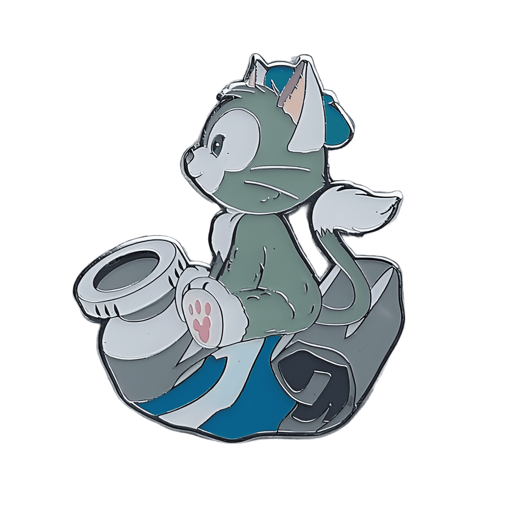 Gelatoni light blue tube Disney pin