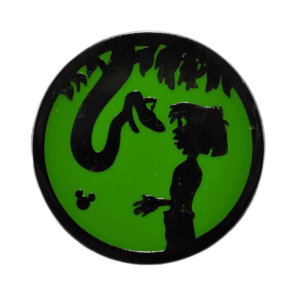 Kaa and Mowgli Disney pin