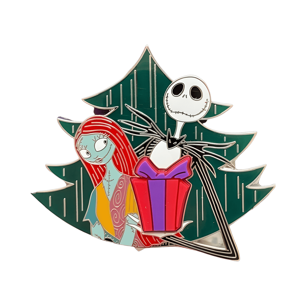 Jack and Sally Disney pin