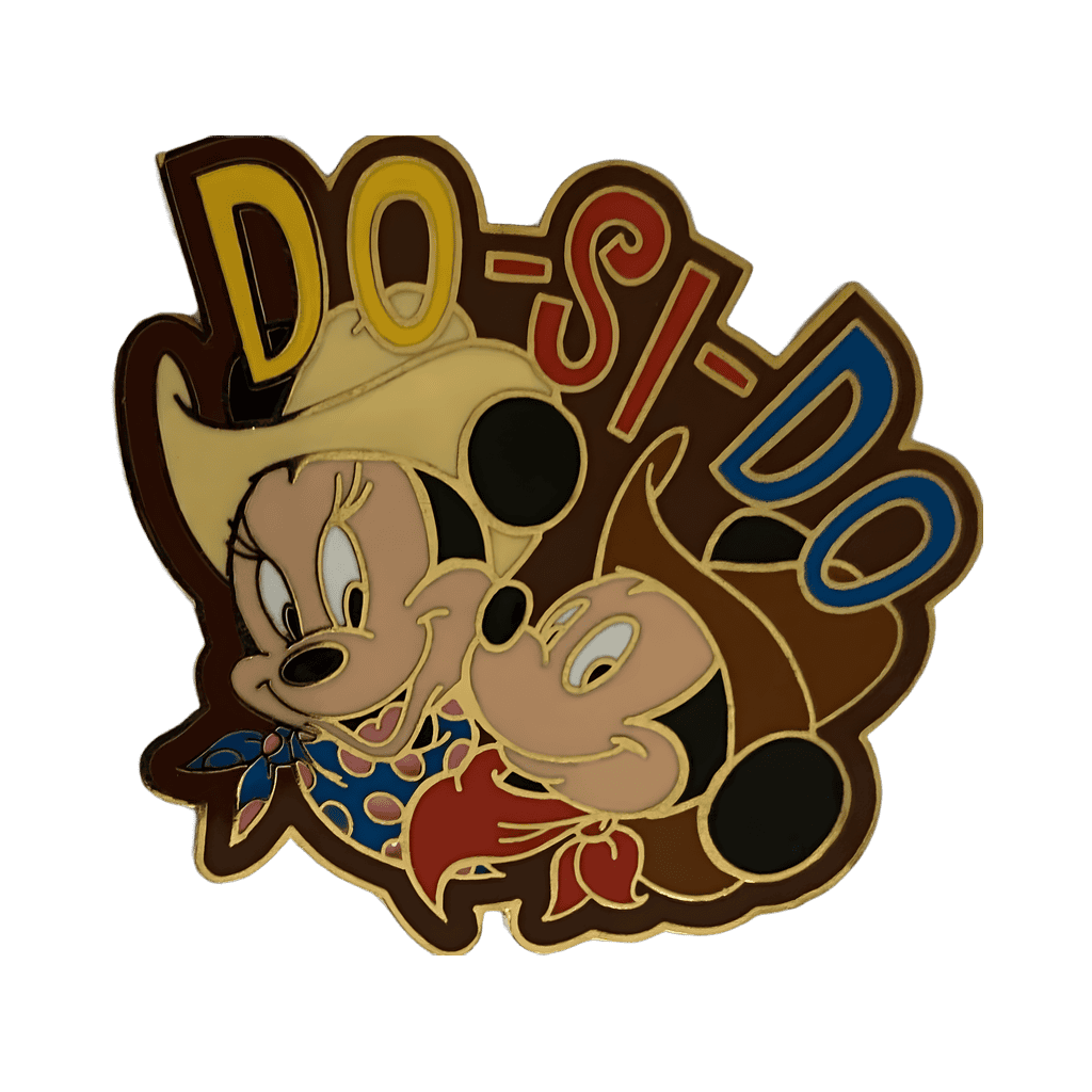 Do-Si-Do - Mickey and Minnie Cowboys Disney pin