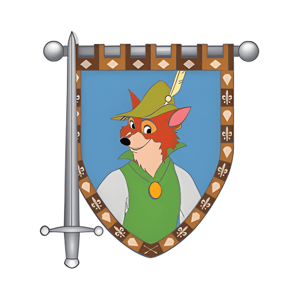 Robin Hood Disney pin