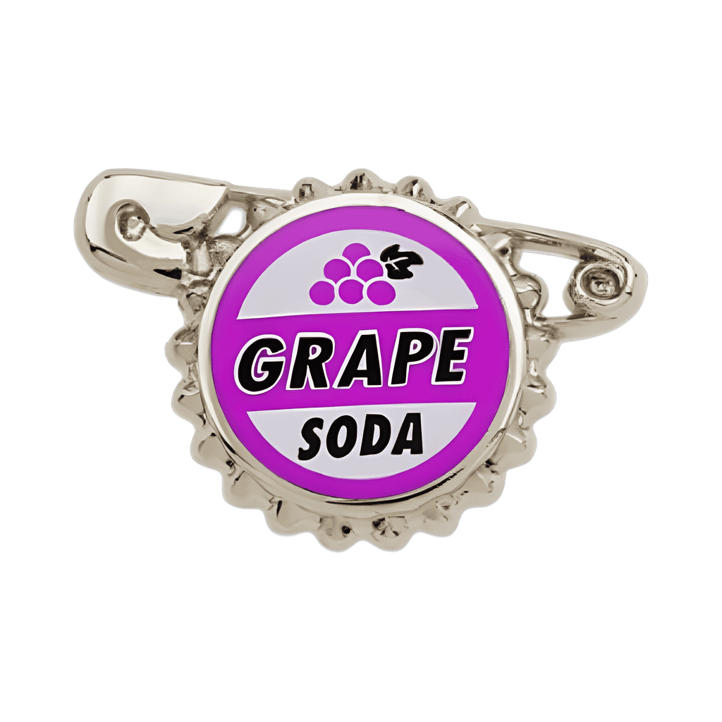DS - UP Mini Bottlecap 3-pin Set - Grape Soda Disney pin