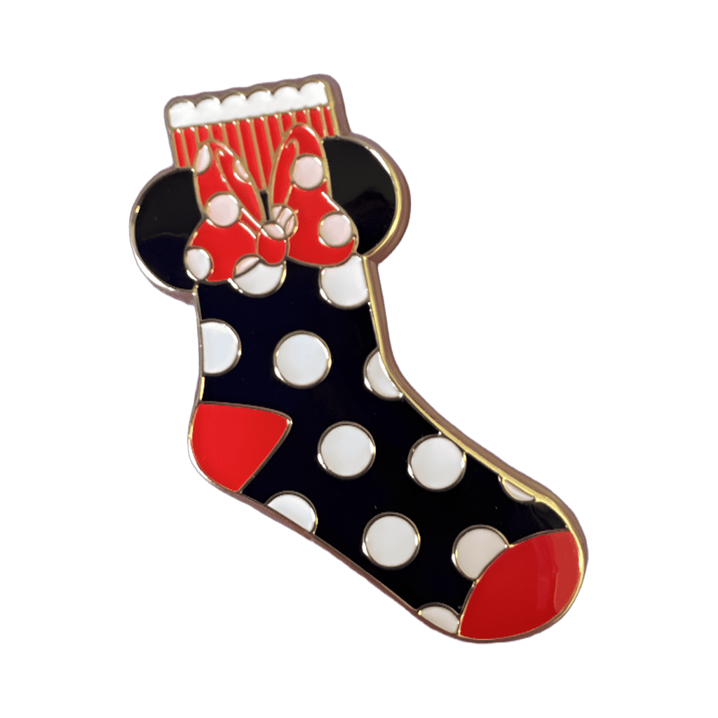 Minnie sock Disney pin