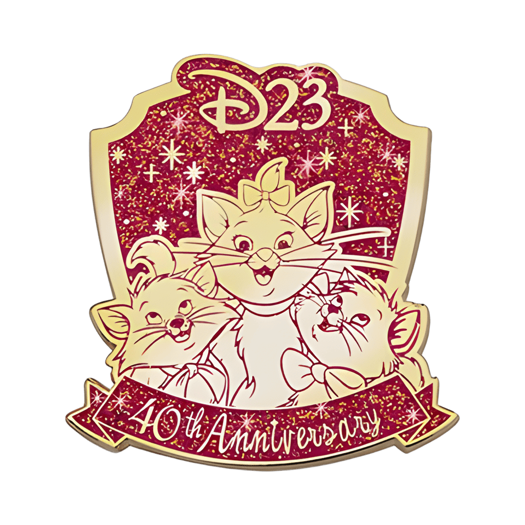 Aristocats 40th Anniversary Disney pin