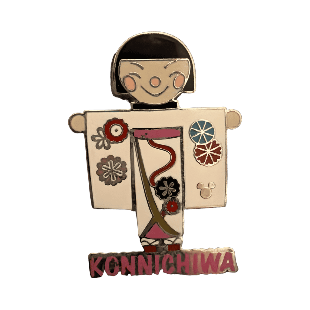 Japanese Girl Disney pin