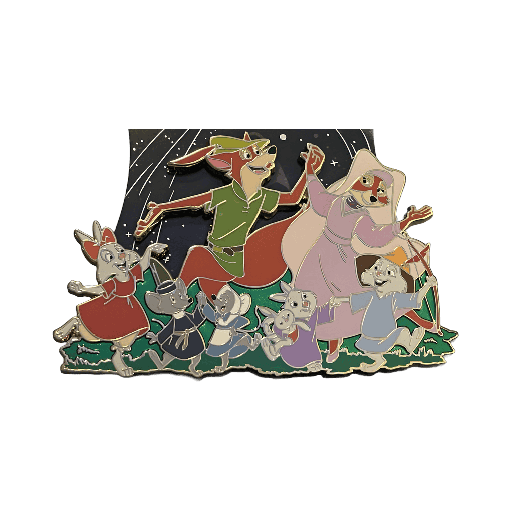 Robin Hood, Maid Marian, Mice, and Rabbits Disney pin