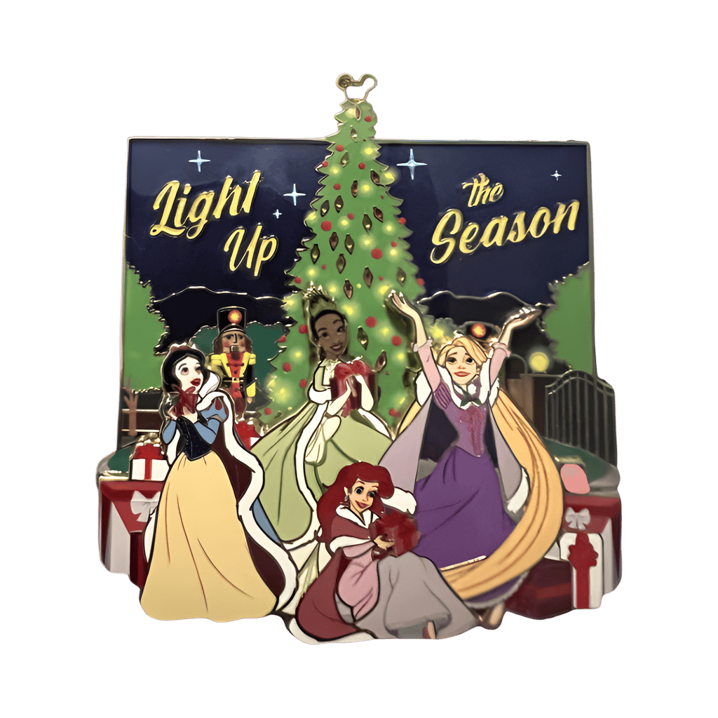 Light Up The Season Princesses Disney pin