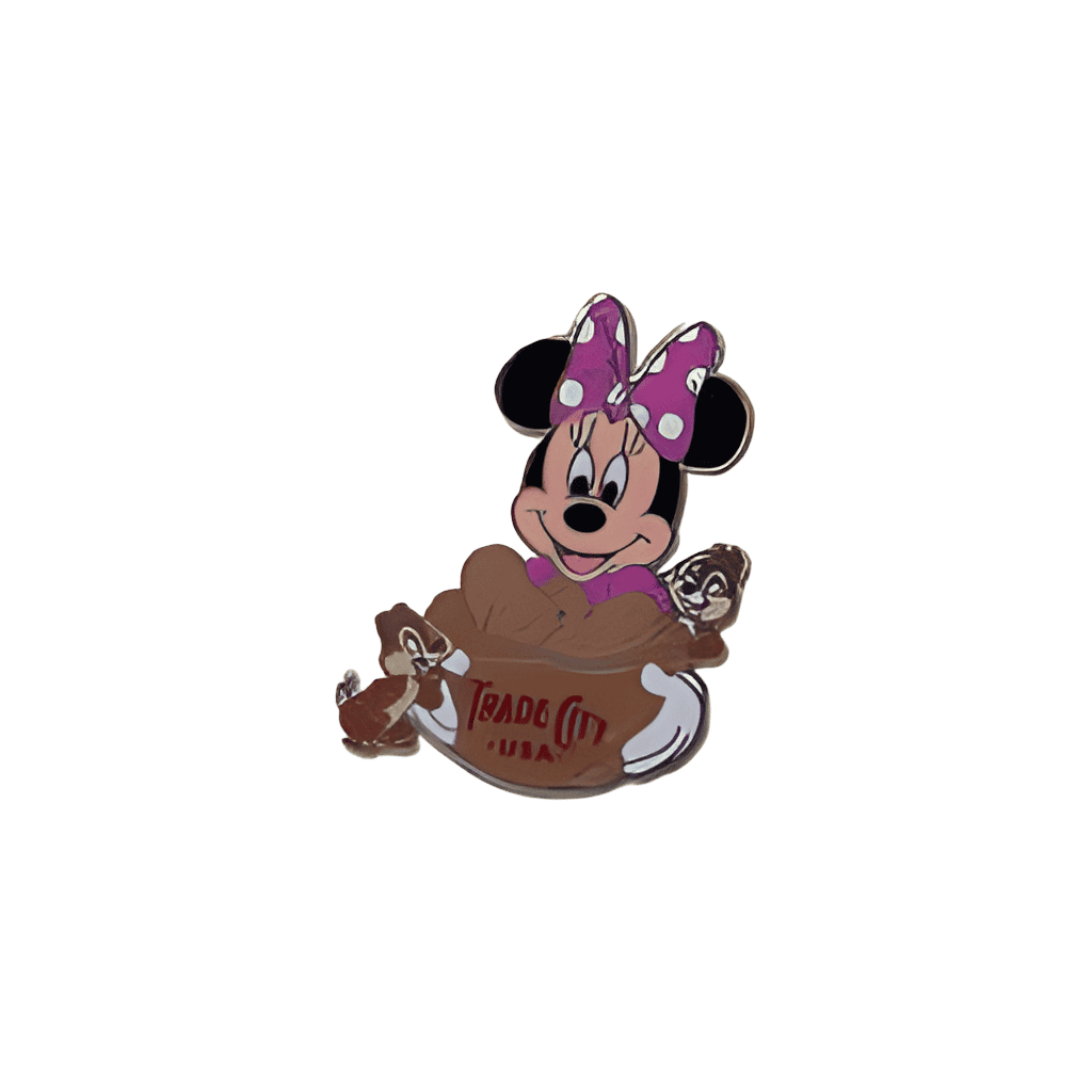 Minnie with Chip & Dale Disney pin
