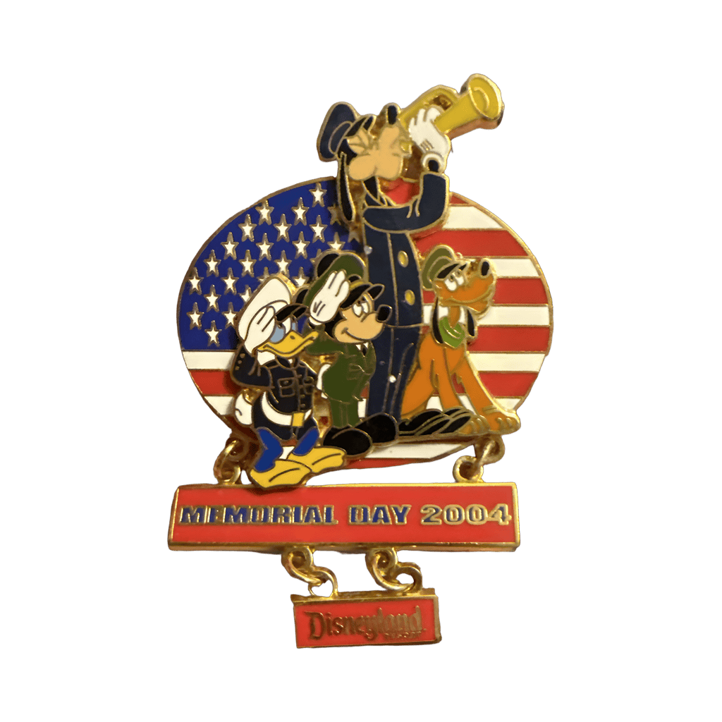 Memorial Day Disneyland 2004 Disney pin