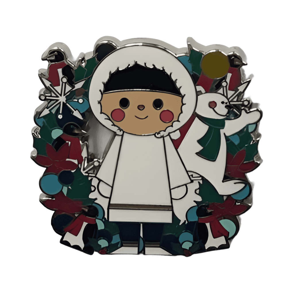 Inuit Child with Polar Bear Disney pin