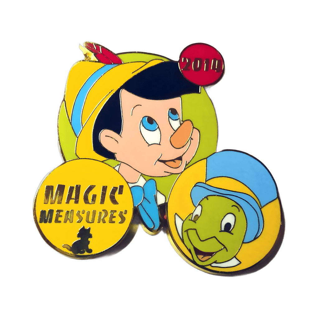 Pinocchio - Pinocchio and Jiminy Disney pin