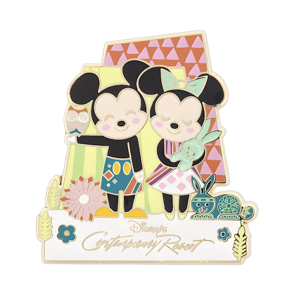 Mickey Mouse and Minnie Mouse Disney pin