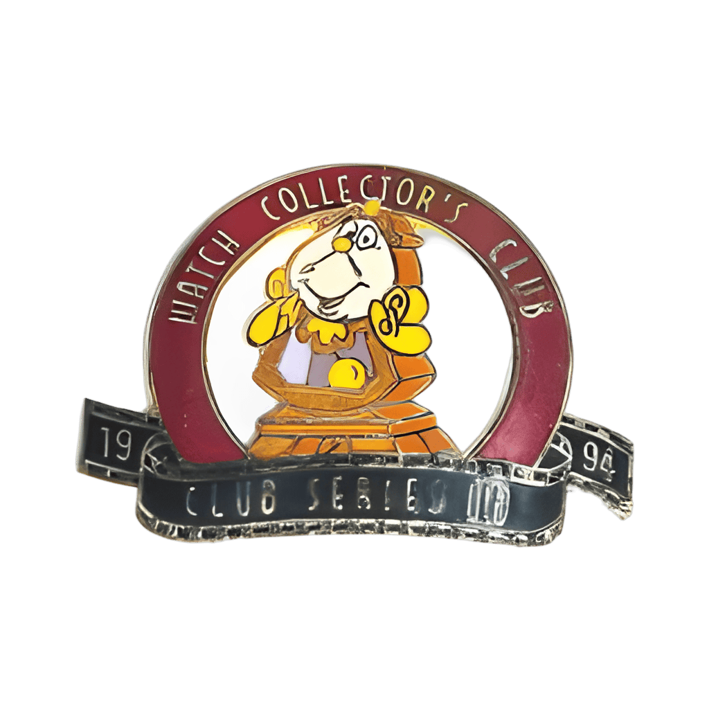 Series III Cogsworth Logo Disney pin