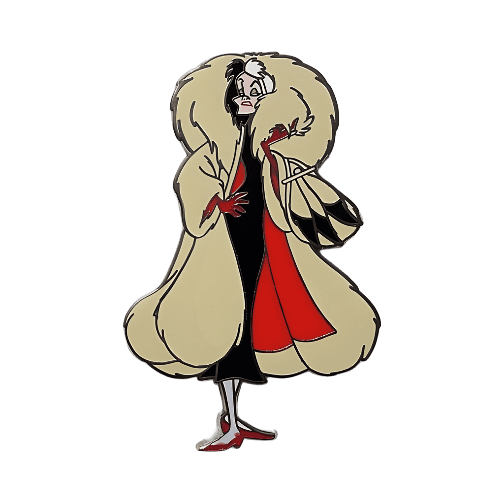 Cruella de Vil Disney pin