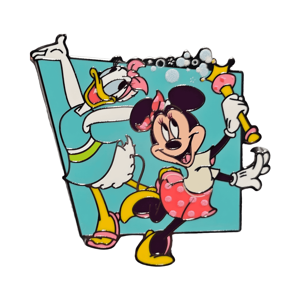 Minnie and Daisy with Bubble Wand Disney pin