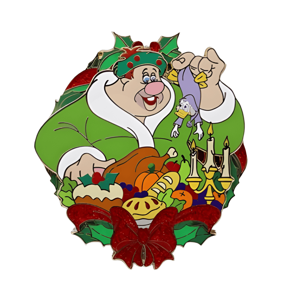 Scrooge and the Ghost of Christmas Present (Willie the Giant) Disney pin