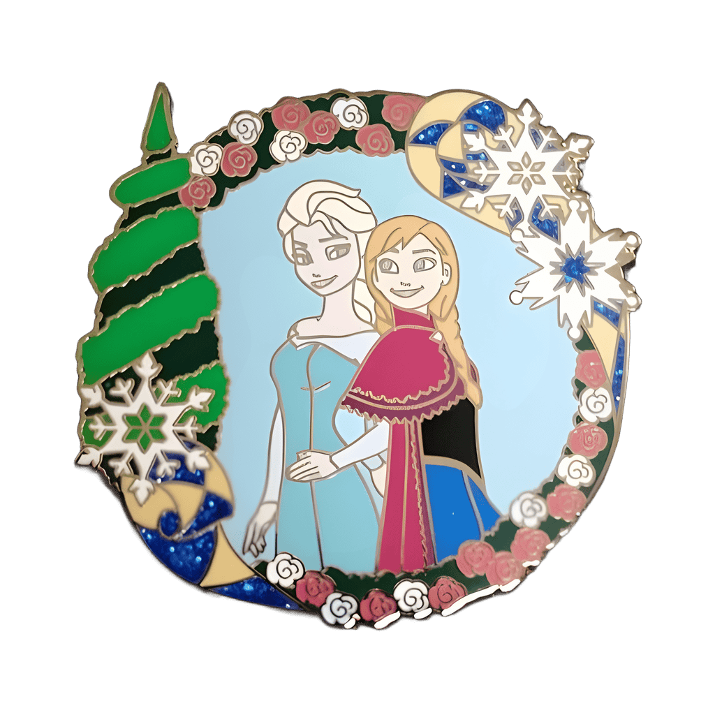 Anna & Elsa Disney pin
