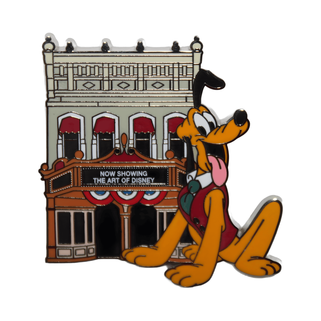 Pluto at Main Street Cinema Disney pin