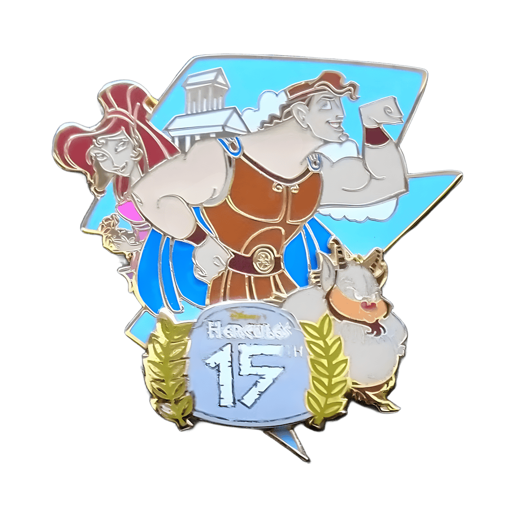 Hercules 15th Anniversary Disney pin