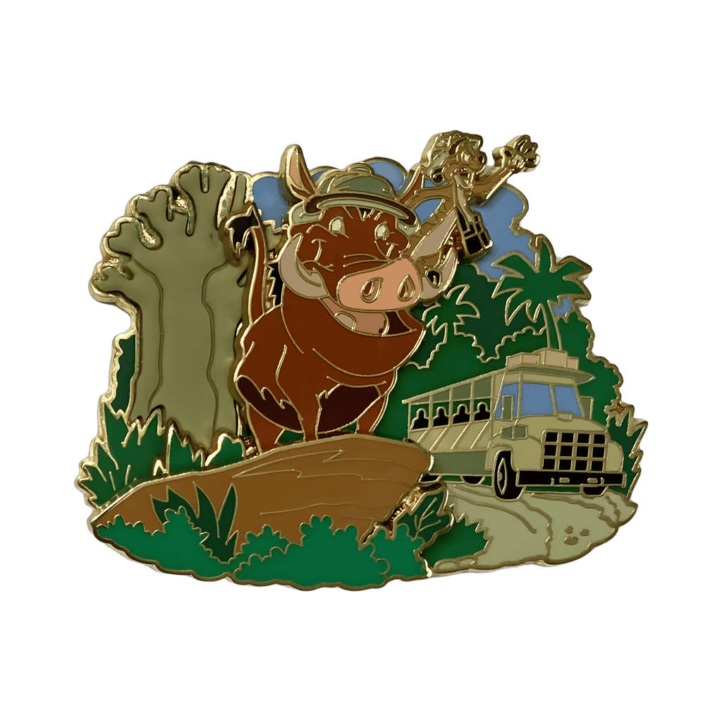 Timon and Pumbaa's Safari Disney pin