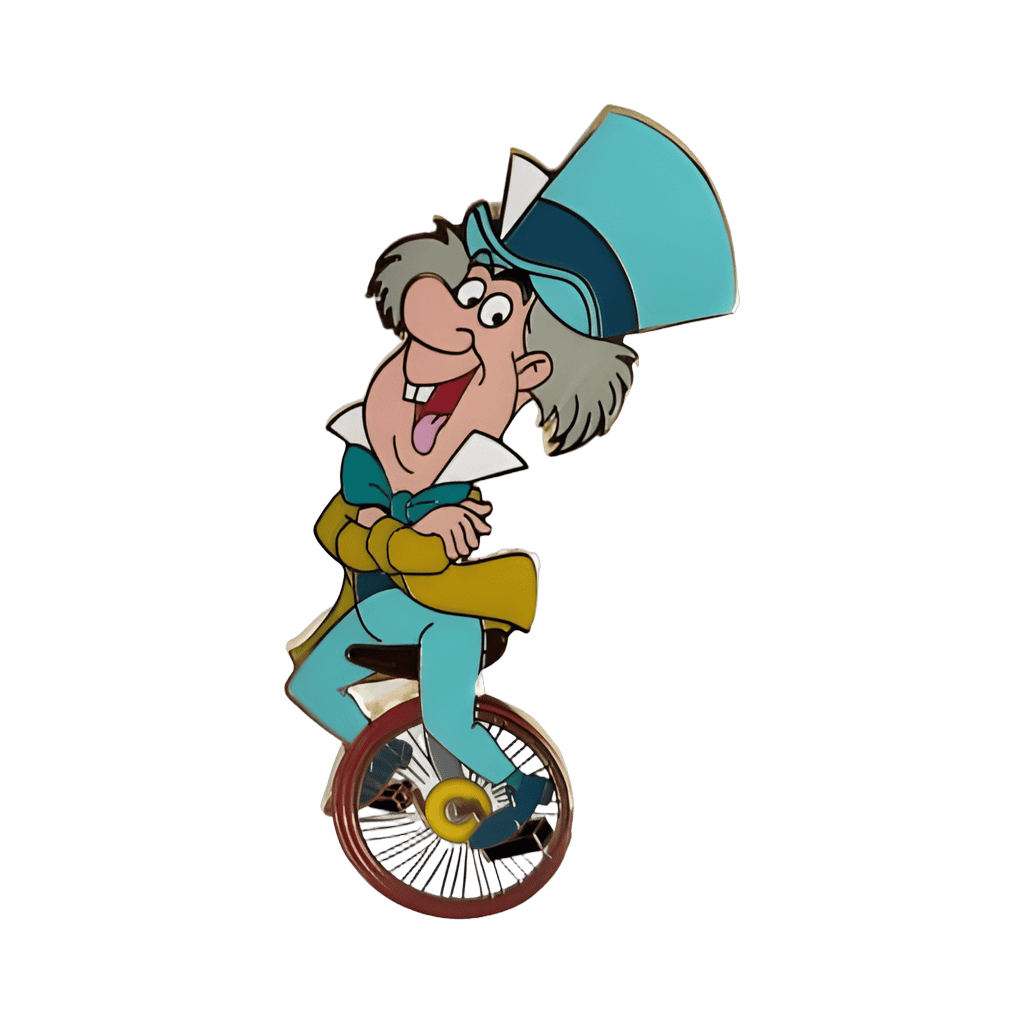 Circus Set #2 — The Mad Hatter on Unicycle Disney pin