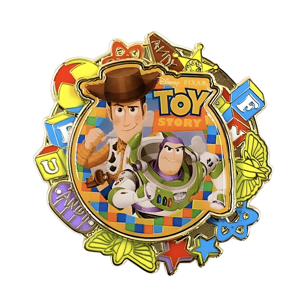 Woody and Buzz Disney pin