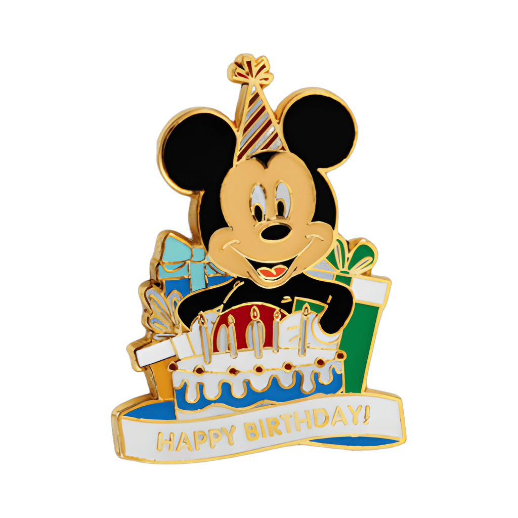 Mickey Mouse Happy Birthday Disney pin