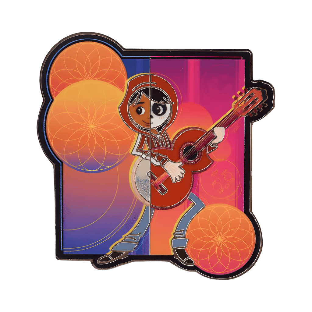Miguel Split Portrait Disney pin
