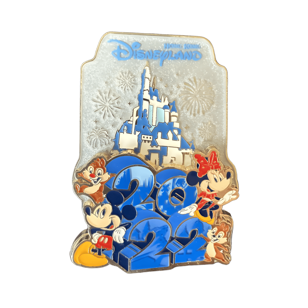 Mickey Minnie Chip & Dale Jumbo Disney pin