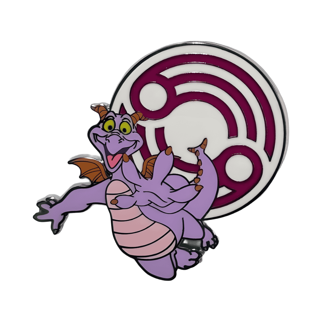 Figment and Modern Epcot Icons Mystery Collection - Play Pavilion Disney pin