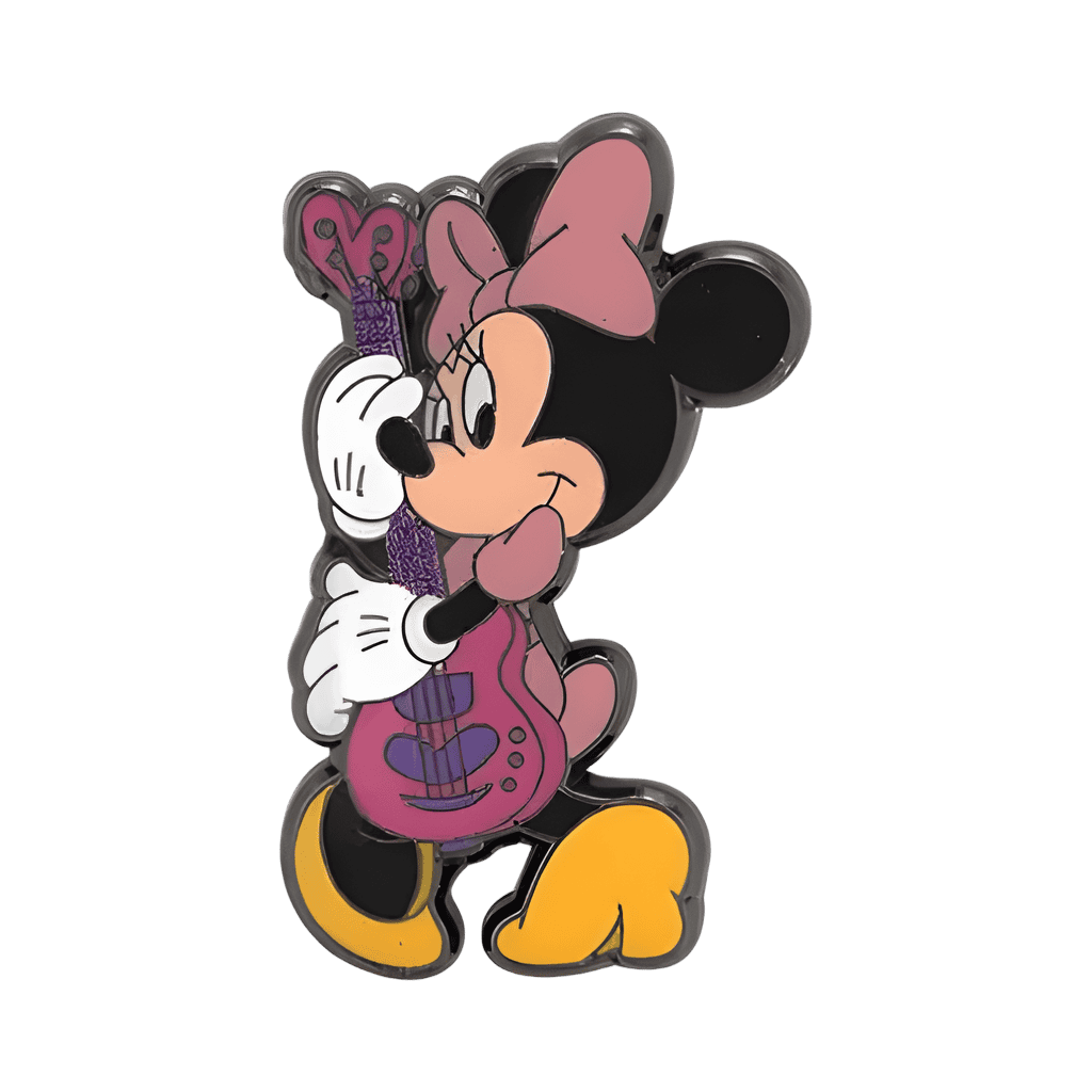 Minnie with guitar Disney pin
