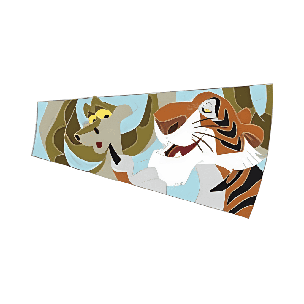 Kaa & Shere Khan Disney pin