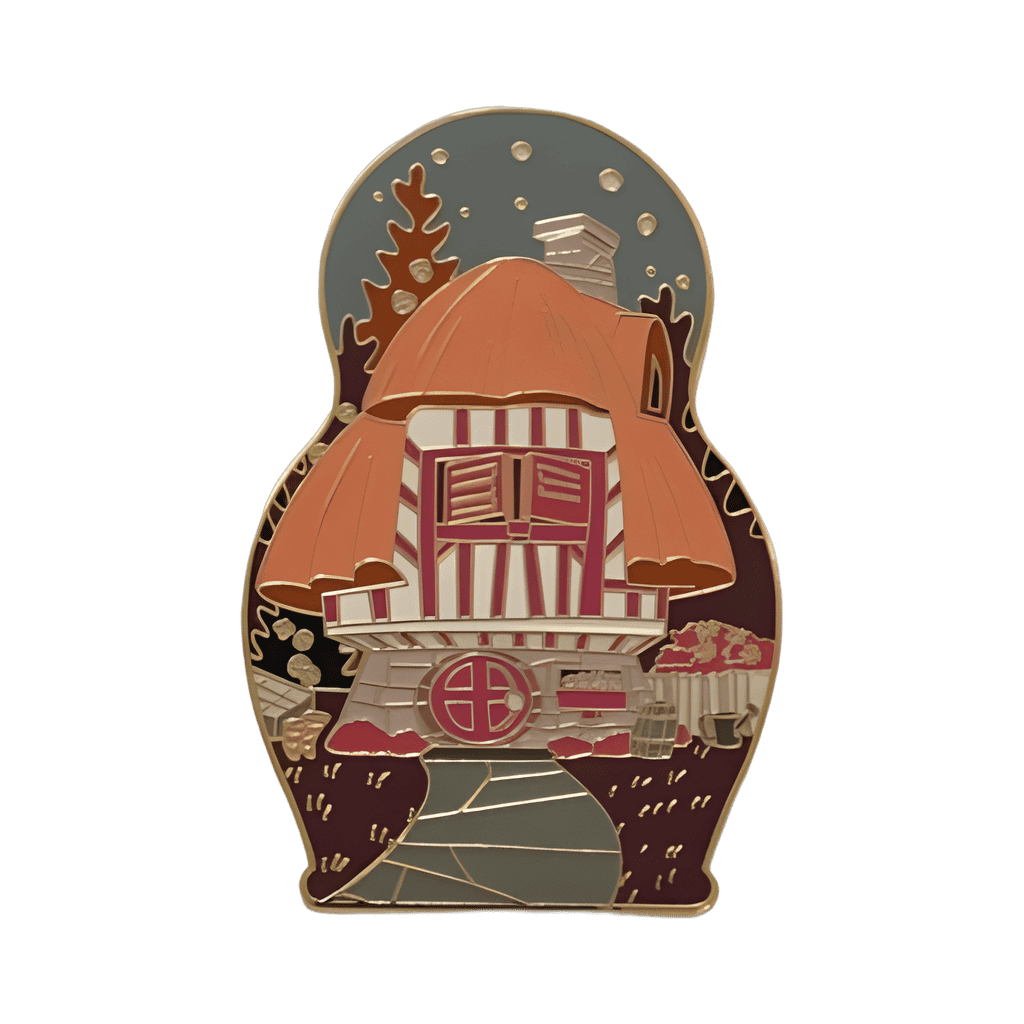 The White Rabbit's House Disney pin