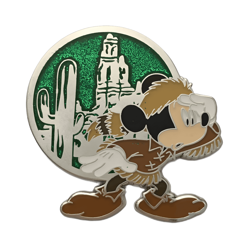 Davy Crockett Mickey Disney pin
