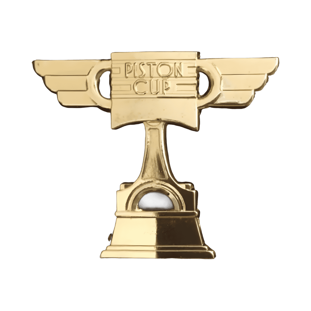 The Piston Cup Trophy Disney pin