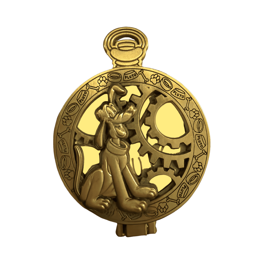 Pluto pocket watch Disney pin