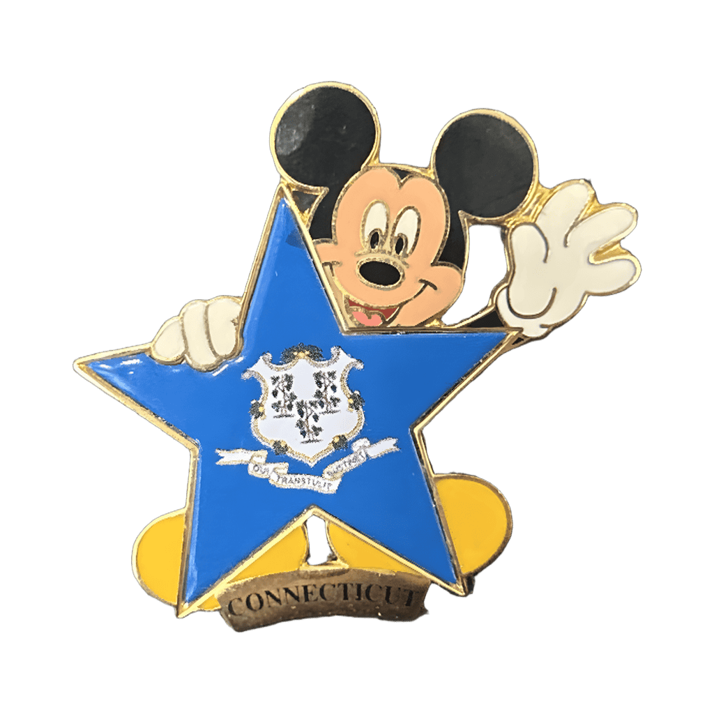 Mickey Connecticut Disney pin