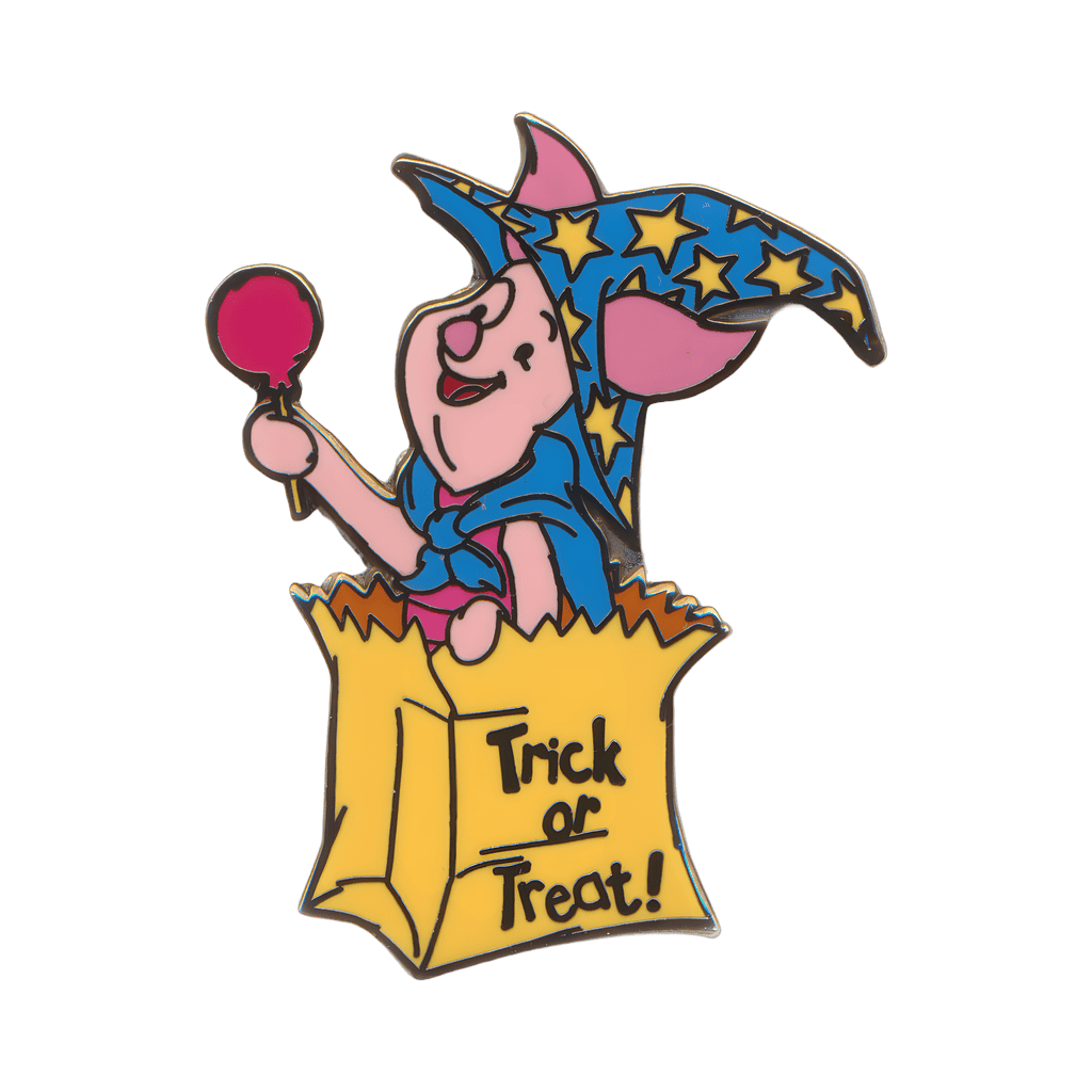 Wizard Piglet in a Trick or Treat Bag Disney pin