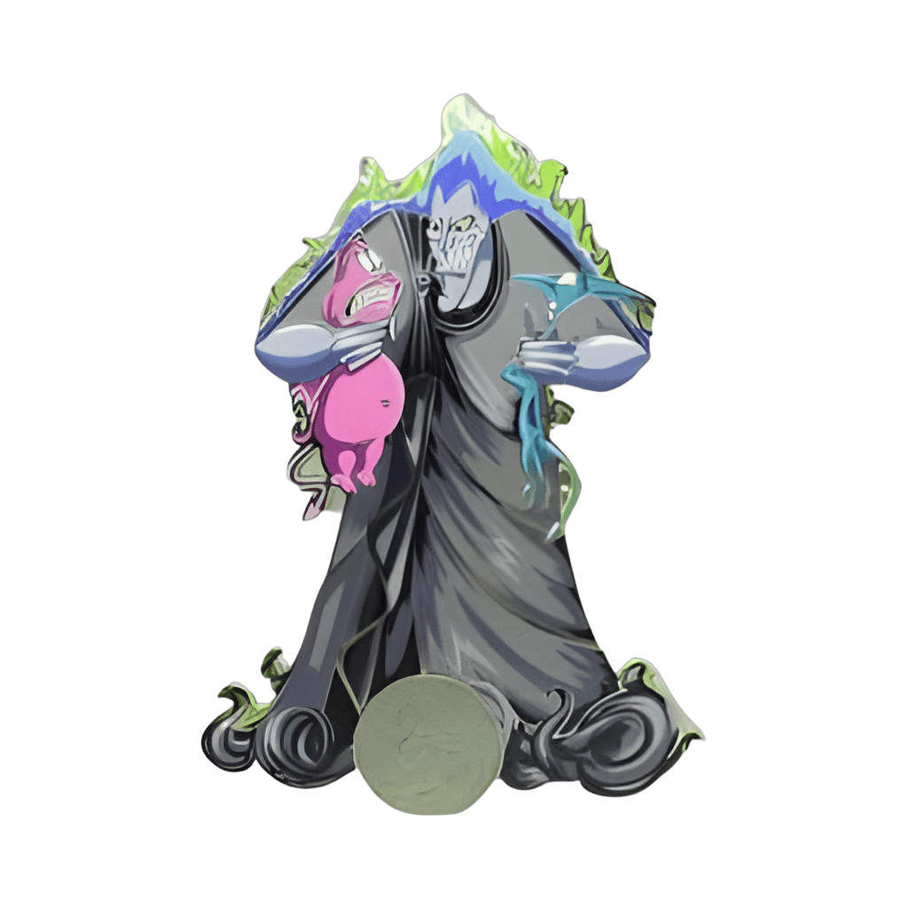 Artland - Villains Jumbo - Hades (Silver) Disney pin