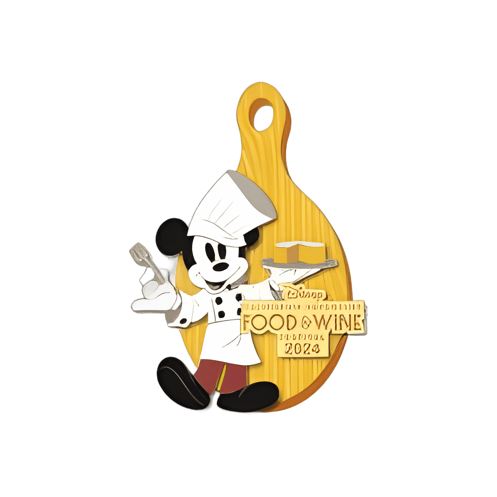 Chef Mickey with Charcuterie Board Disney pin